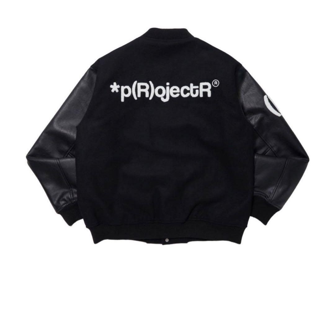 *p(R)ojectR® Logo Varsity Jacket Lサイズ