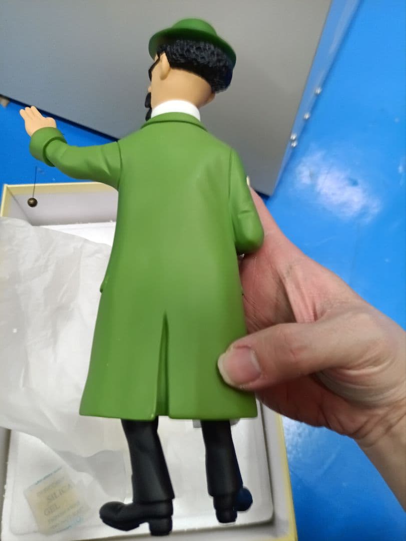 タンタン　ビーカー教授　レジン　空想の美術館コレクション　タンタンの冒険