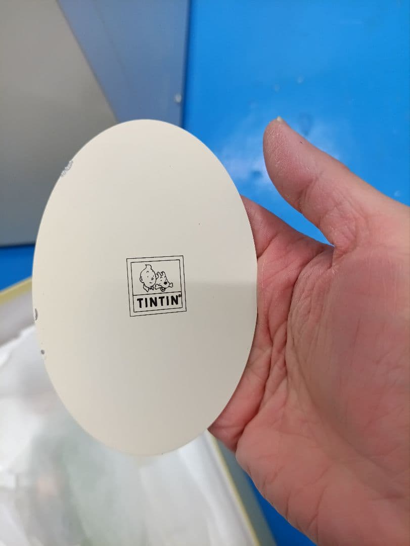 タンタン　ビーカー教授　レジン　空想の美術館コレクション　タンタンの冒険