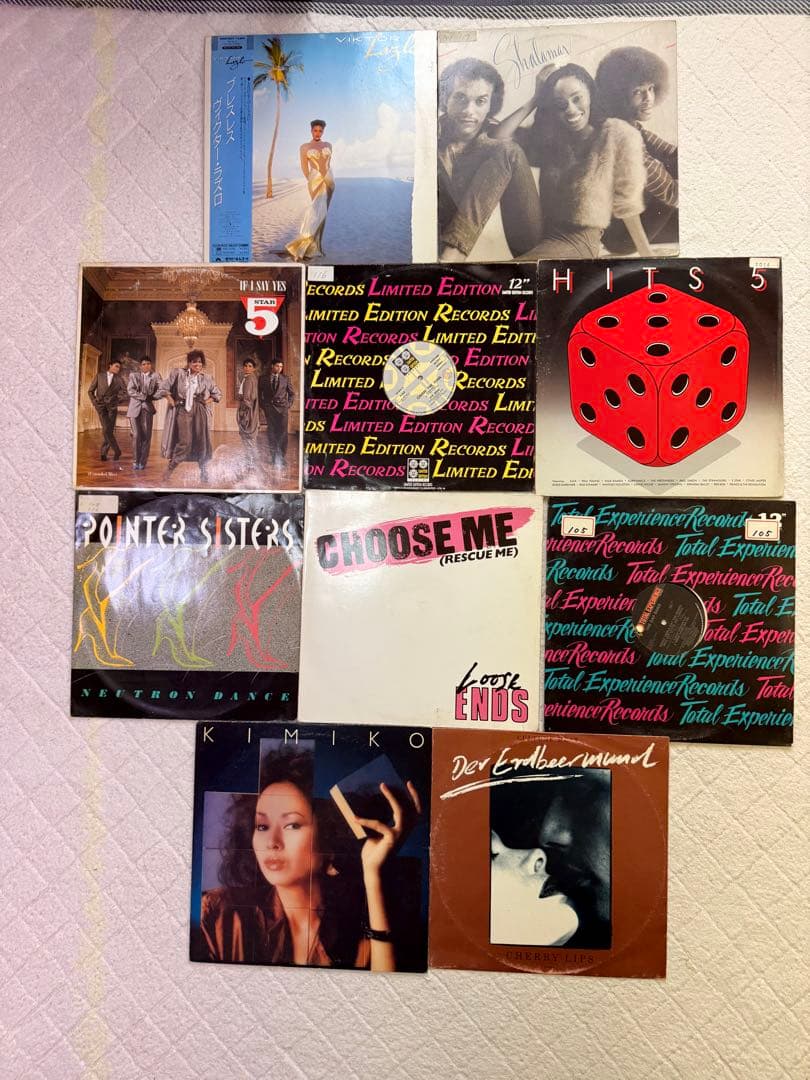 M*.様 レコード125枚＋7インチレコード32枚　まとめ売り