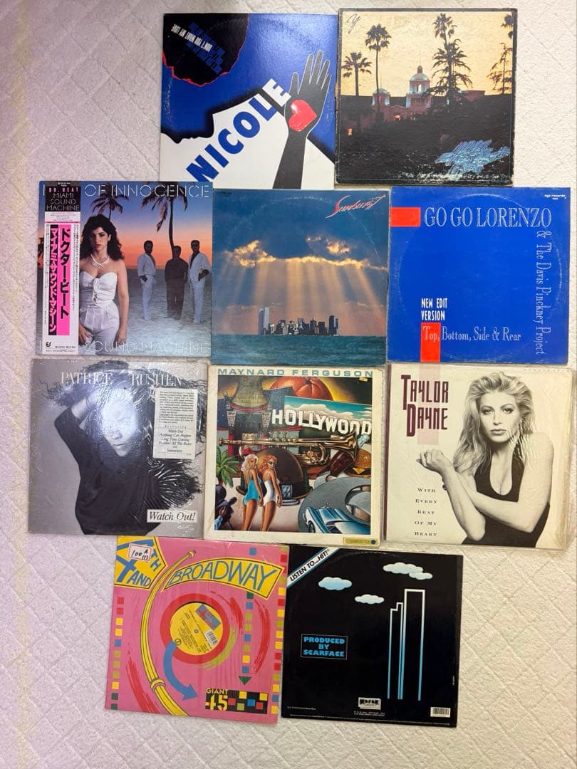 M*.様 レコード125枚＋7インチレコード32枚　まとめ売り