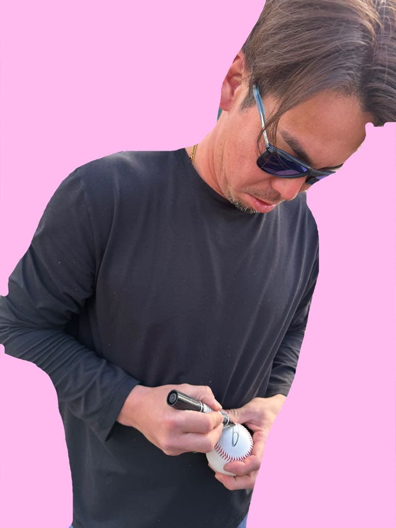 楽天イーグルス 前田健太 直筆サインボール ロゴボール