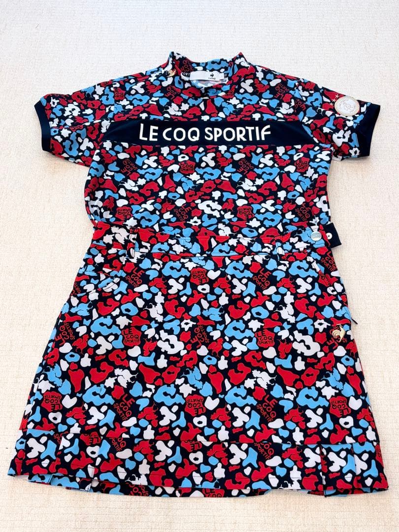 ルコックスポルティフ　レディース　ゴルフ　セットアップ