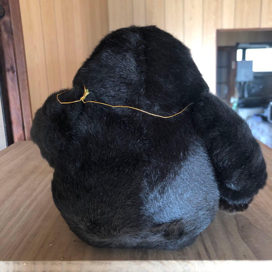 ゴリラangel heart ぬいぐるみ 黒 1989年製