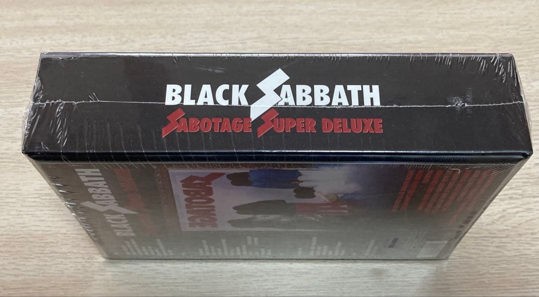 Black Sabbath Sabotage deluxe 4CD BOX・新品