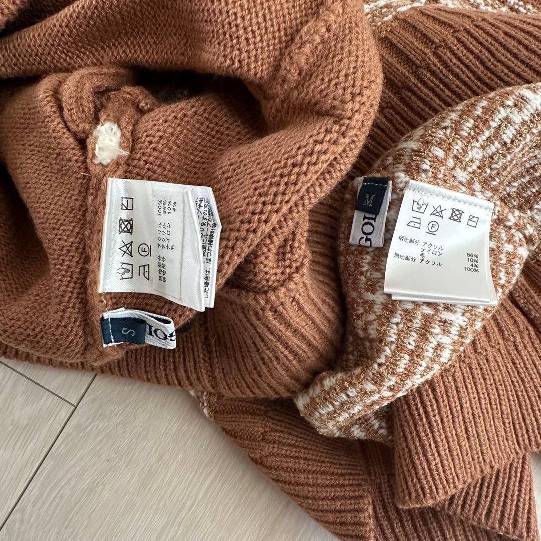 FILA ゴルフ　セットアップ　ブラウン