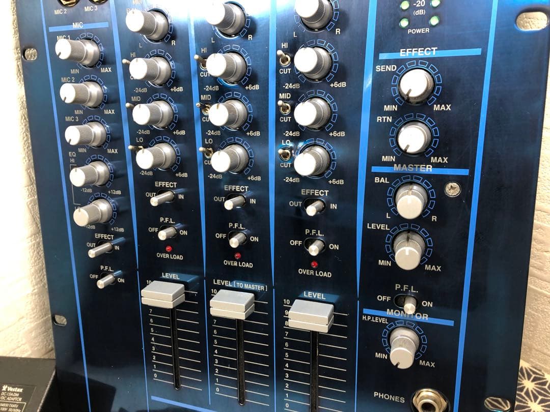 VESTAX ベスタクス　PCV-175 フェーダーメンテナンス