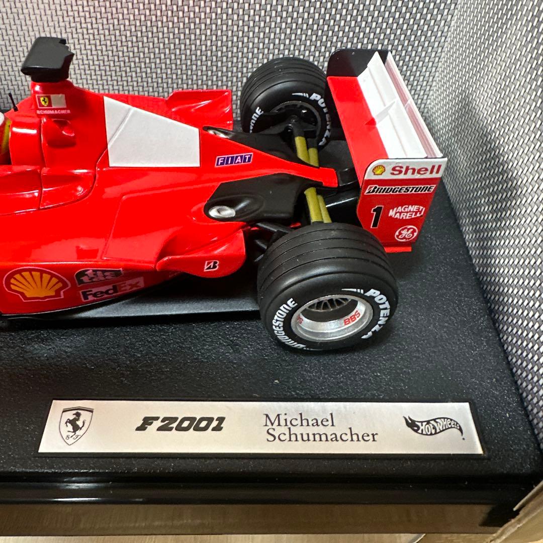 【希少】Hot Wheels 1/18 Mシューマッハ F1フェラーリ