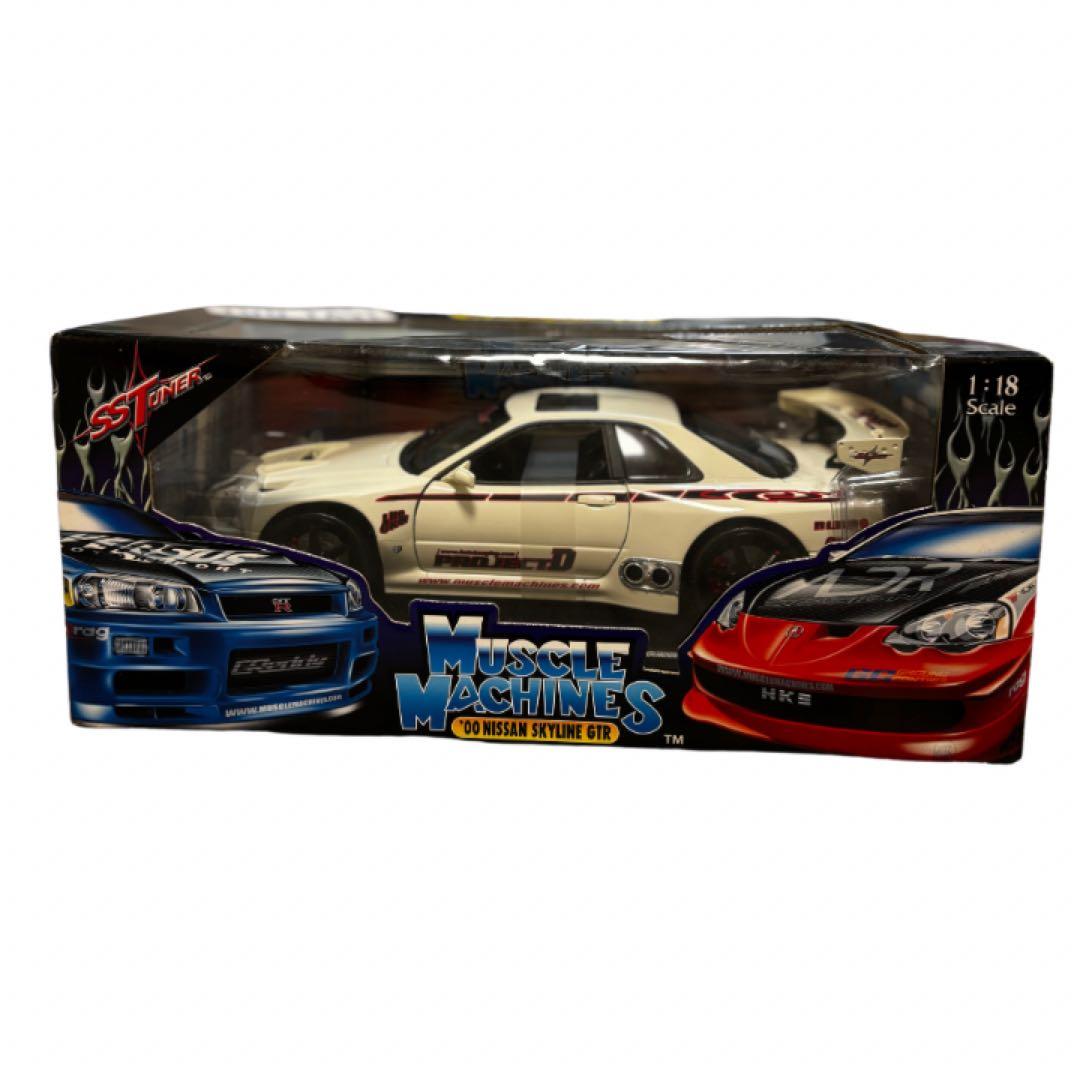激レア　マッスルマシーン ミニカー NISSAN スカイライン　GT-R 00