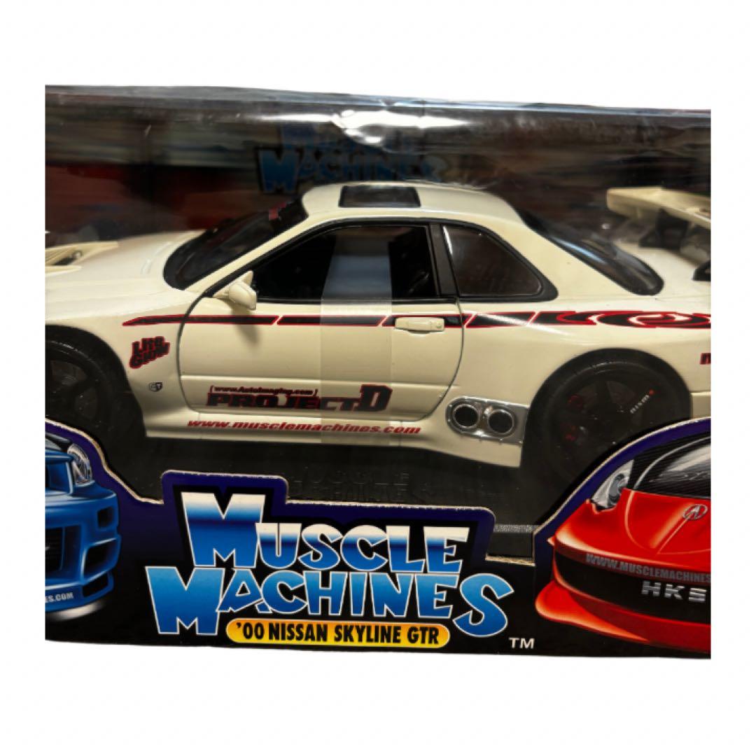 激レア　マッスルマシーン ミニカー NISSAN スカイライン　GT-R 00