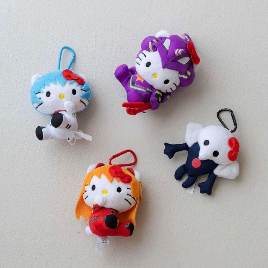 ローリーズファーム EVA x HELLO KITTY トイ キーホルダー