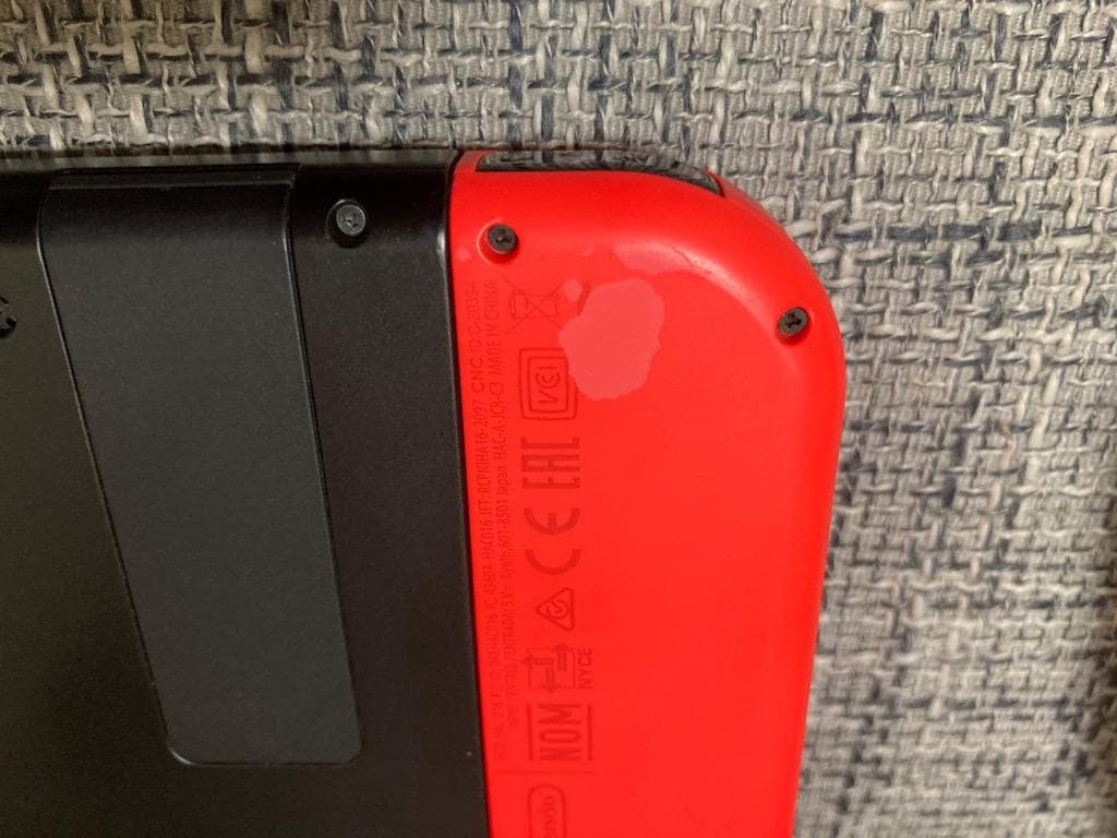 ニンテンドースイッチ Nintendo Switch 本体 赤と黒 付属品あり