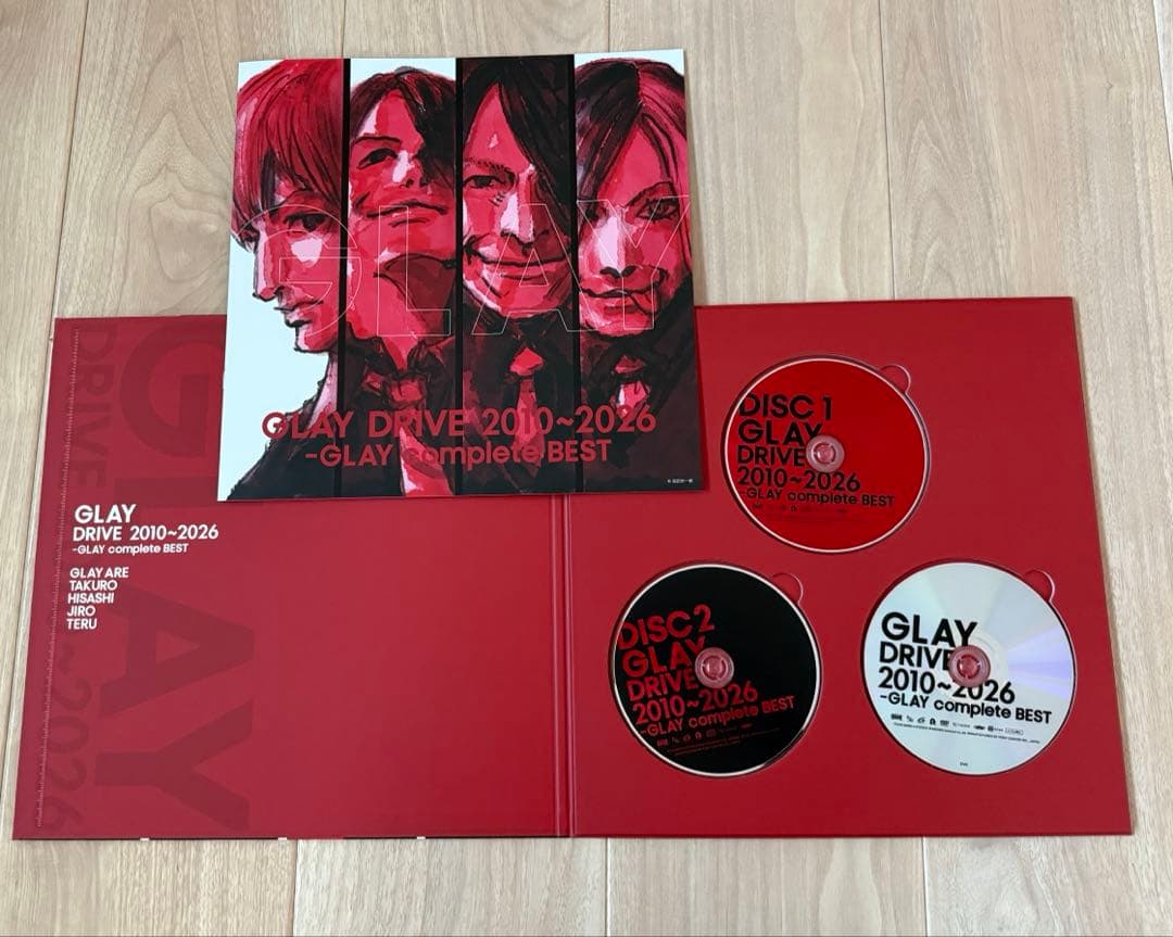 DRIVE 1993～2009～2026 GLAY complete BEST