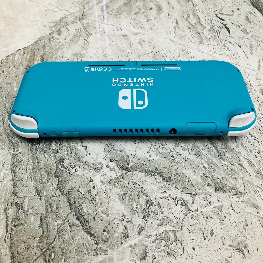 Nintendo Switch Lite ターコイズ 本体 箱付 画面保護