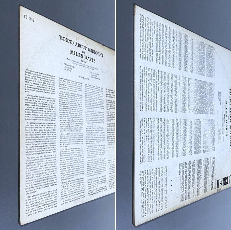 ★不動の名盤【USオリジナル／MONO／6eye／深溝／マト1A:1A】マイルス