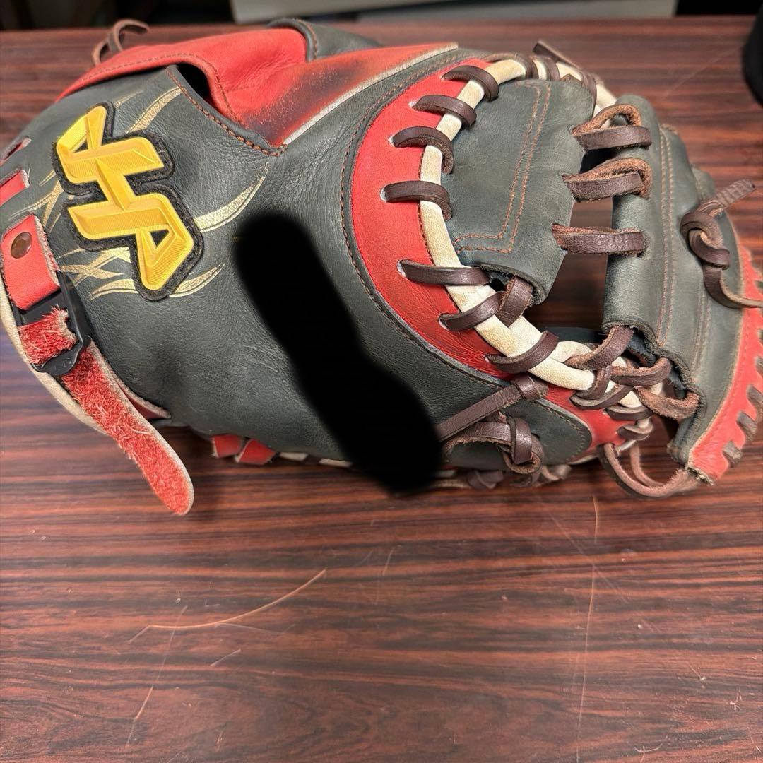 ハタケヤマ　軟式ゴールドオーダーキャッチャーミット