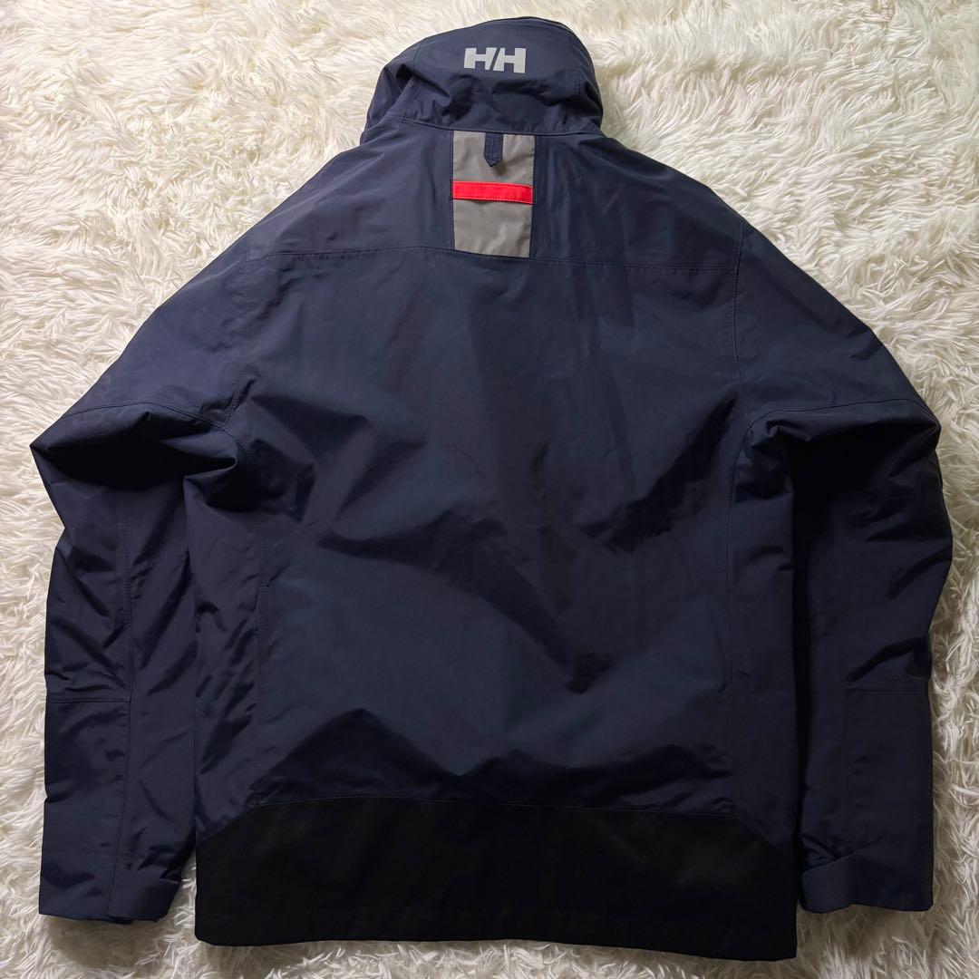 極美品✨ ヘリーハンセン 本格 防水 シェル 防風 マリン対応 アウトドア 釣り