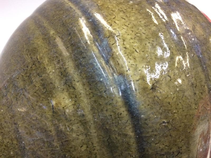 ★骨董一点もの！　美濃焼　口付徳利　江戸末~明治　◆ 29/5_9