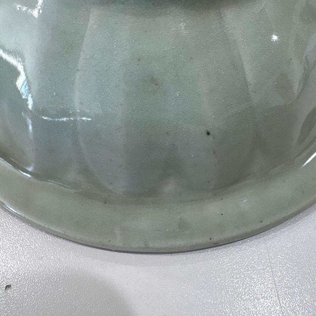 中国龍泉窯双魚模様平皿