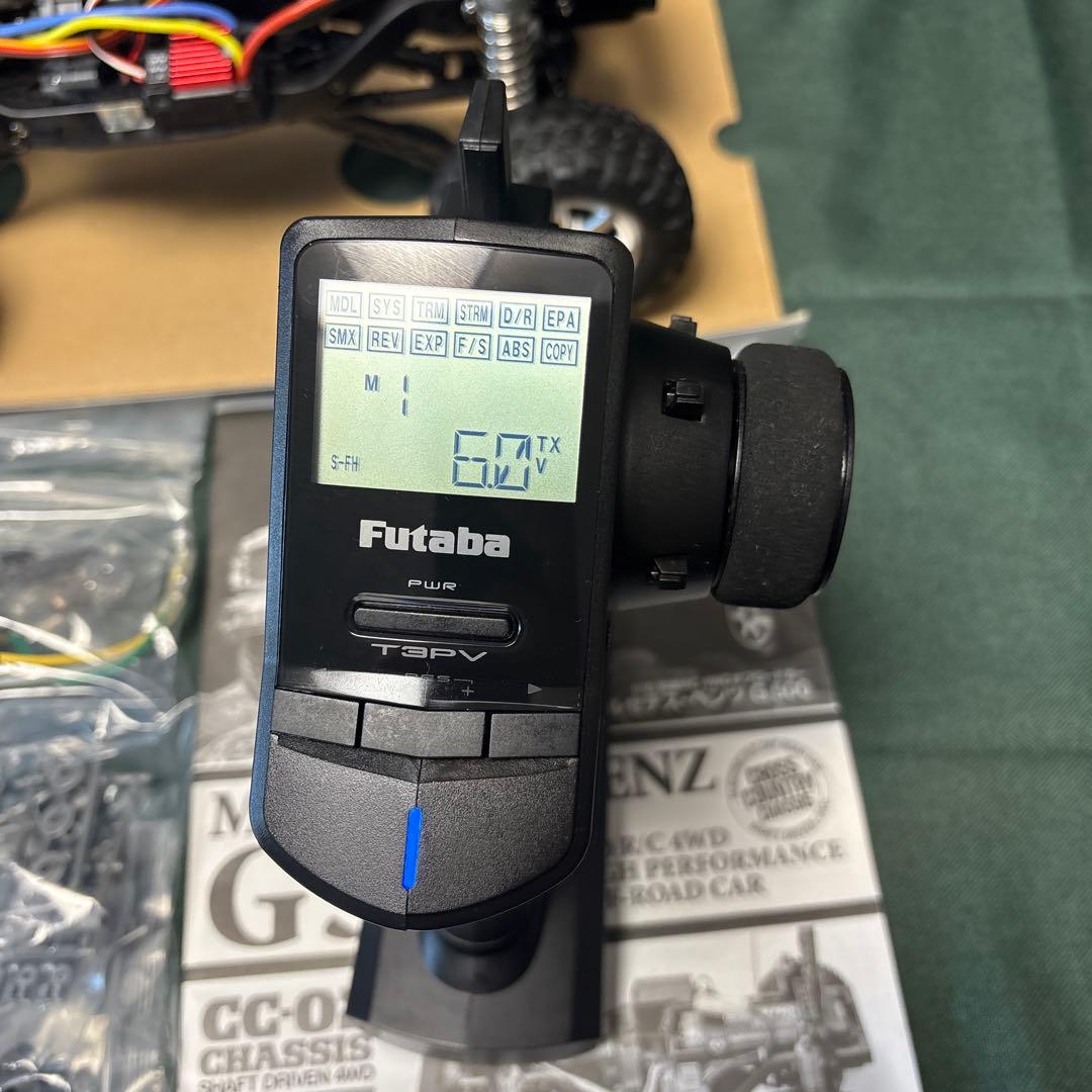 タミヤ 1/10メルセデスベンツG500 CC-02 完成品プロポセット