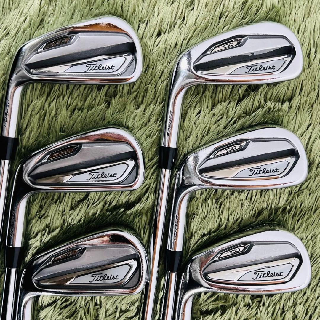 タイトリスト T100 レフティ アイアン6本セット メンズゴルフ 初心者