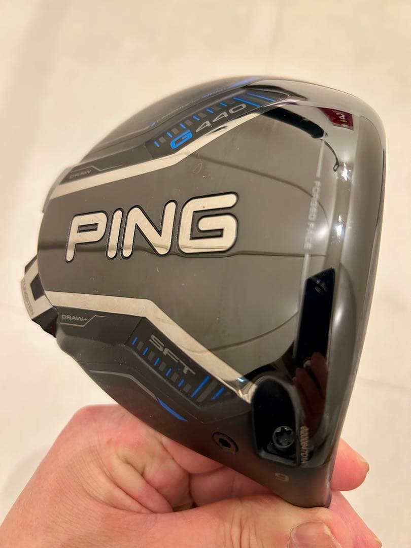 【美品】PING G440 SFT 9° ヘッド (未使用カバー・レンチ付)