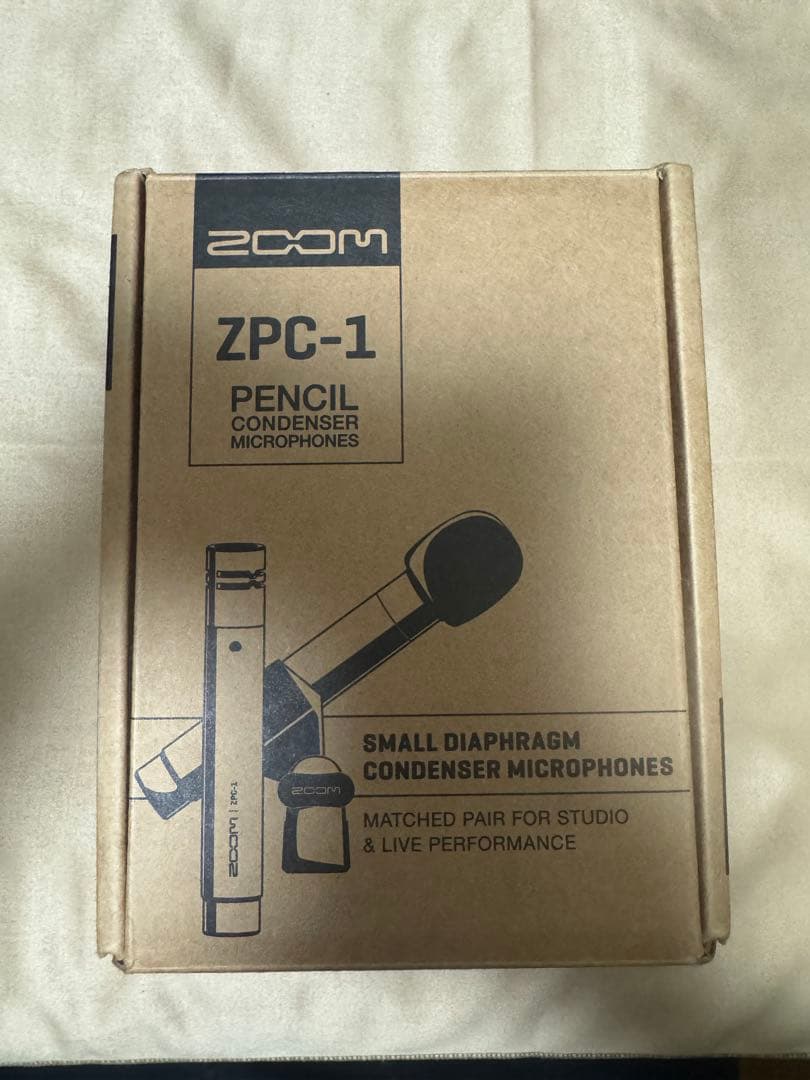 ZOOM ZPC-1 ペンシル型コンデンサーマイク 2本セット