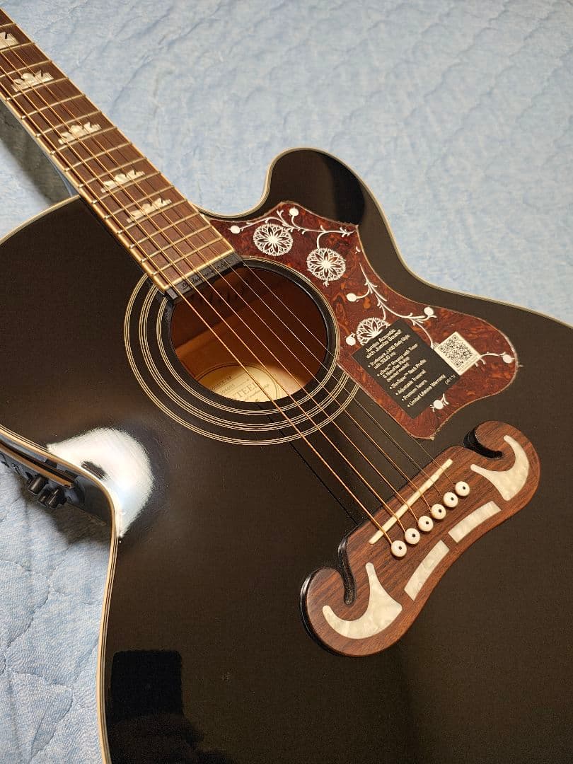 Epiphone EJ-200SCE/極美品/専用ケース付