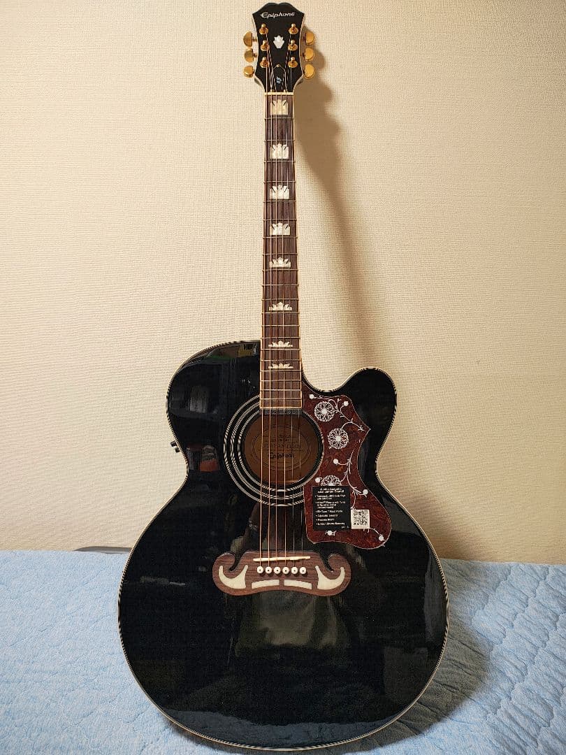 Epiphone EJ-200SCE/極美品/専用ケース付