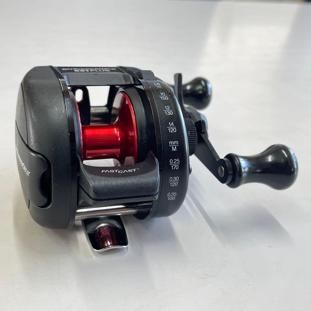 86~87年 ABU AMBASSADEUR 521PLUS 赤スプール