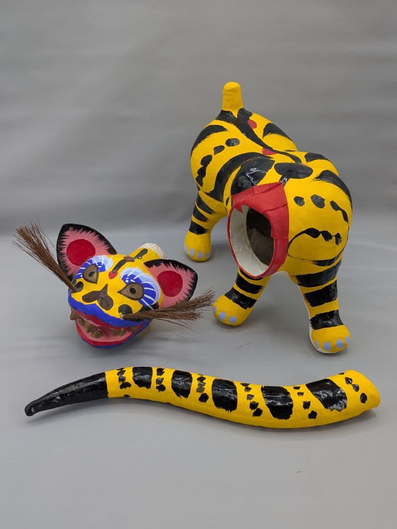 0589【廃絶】郷土玩具 出雲張子の虎 高橋張子虎本舗（大）