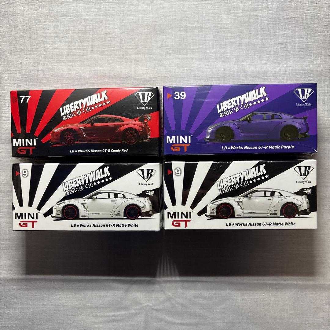 希少 miniGT LB⭐︎WORKS GT-R R35 まとめ売りDVD付き
