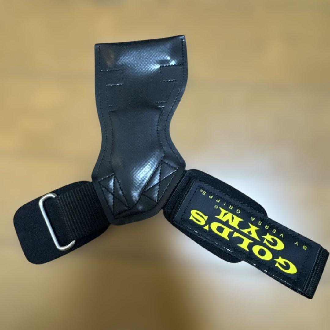 GOLD'S GYM パワーグリップ ブラック Mサイズ