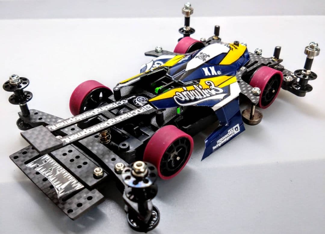 ミニ四駆 完成品 サンダーショット Thundershot.jr MSフレキ