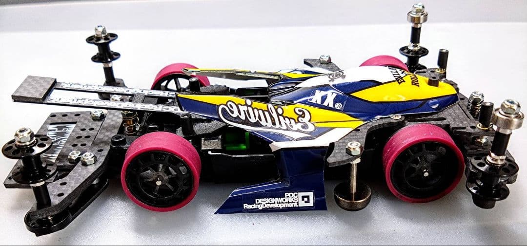 ミニ四駆 完成品 サンダーショット Thundershot.jr MSフレキ