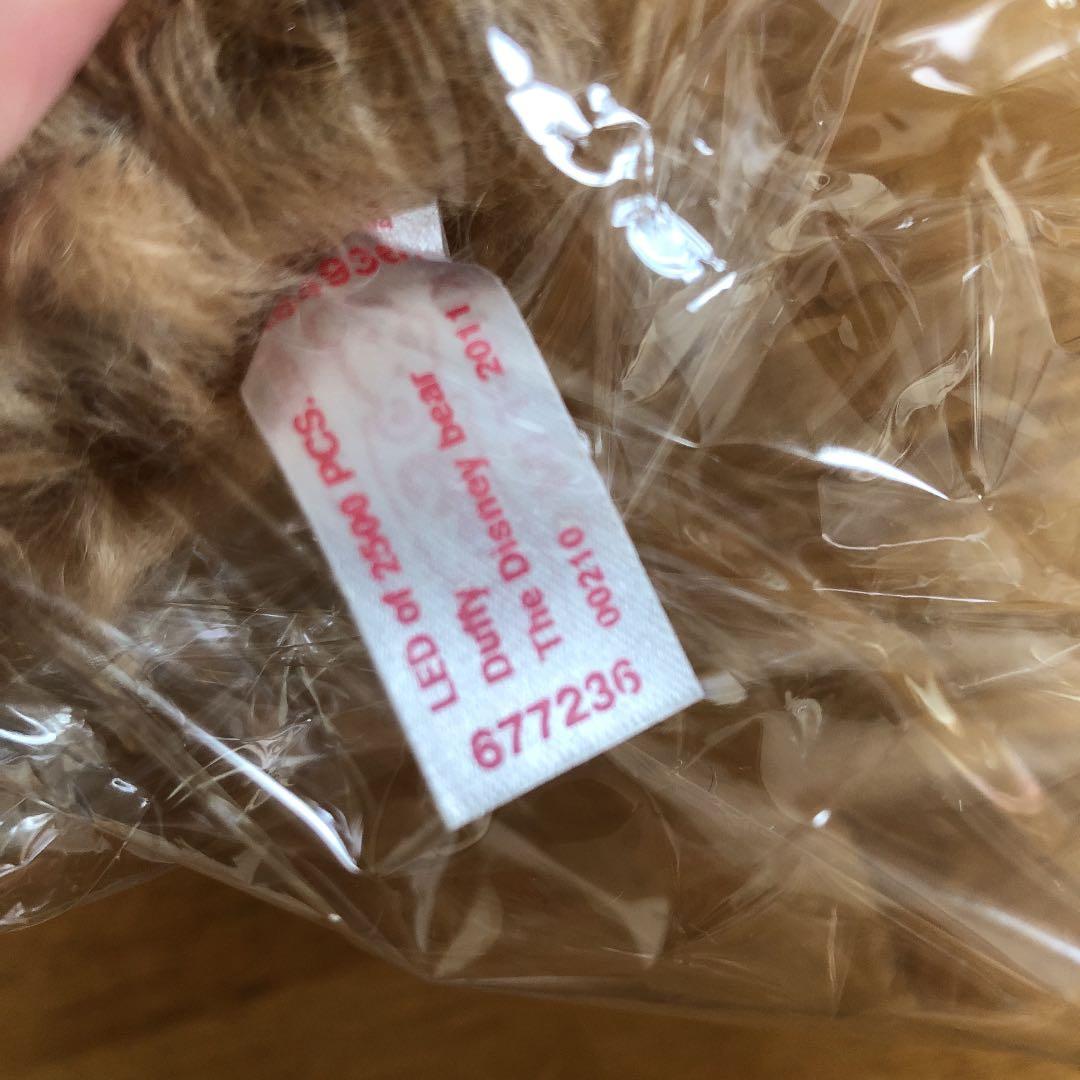 【限定】10周年　シュタイフ　ダッフィー　ディズニーシー