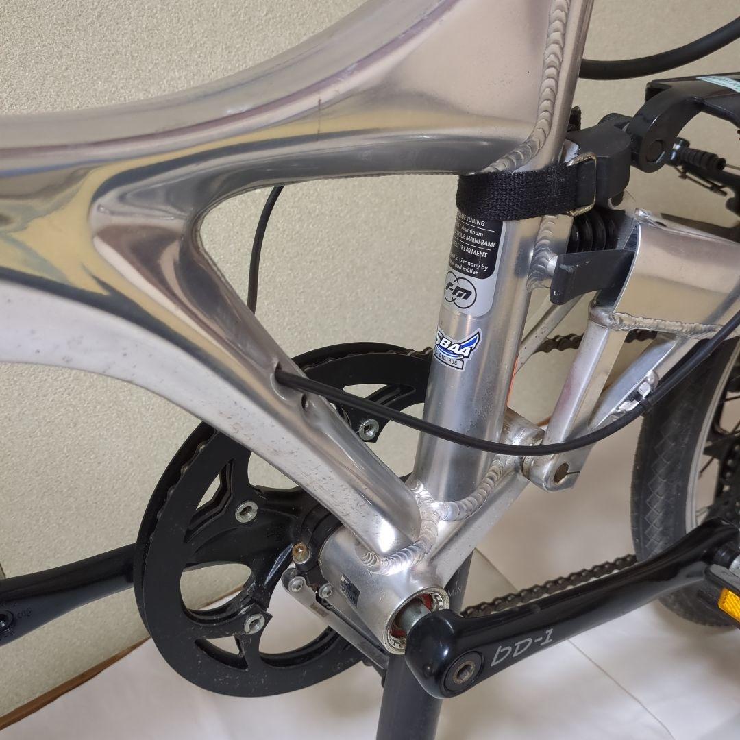 【ジャンク品】R&M 「ライズアンドミューラー」 BD-1 折り畳み自転車