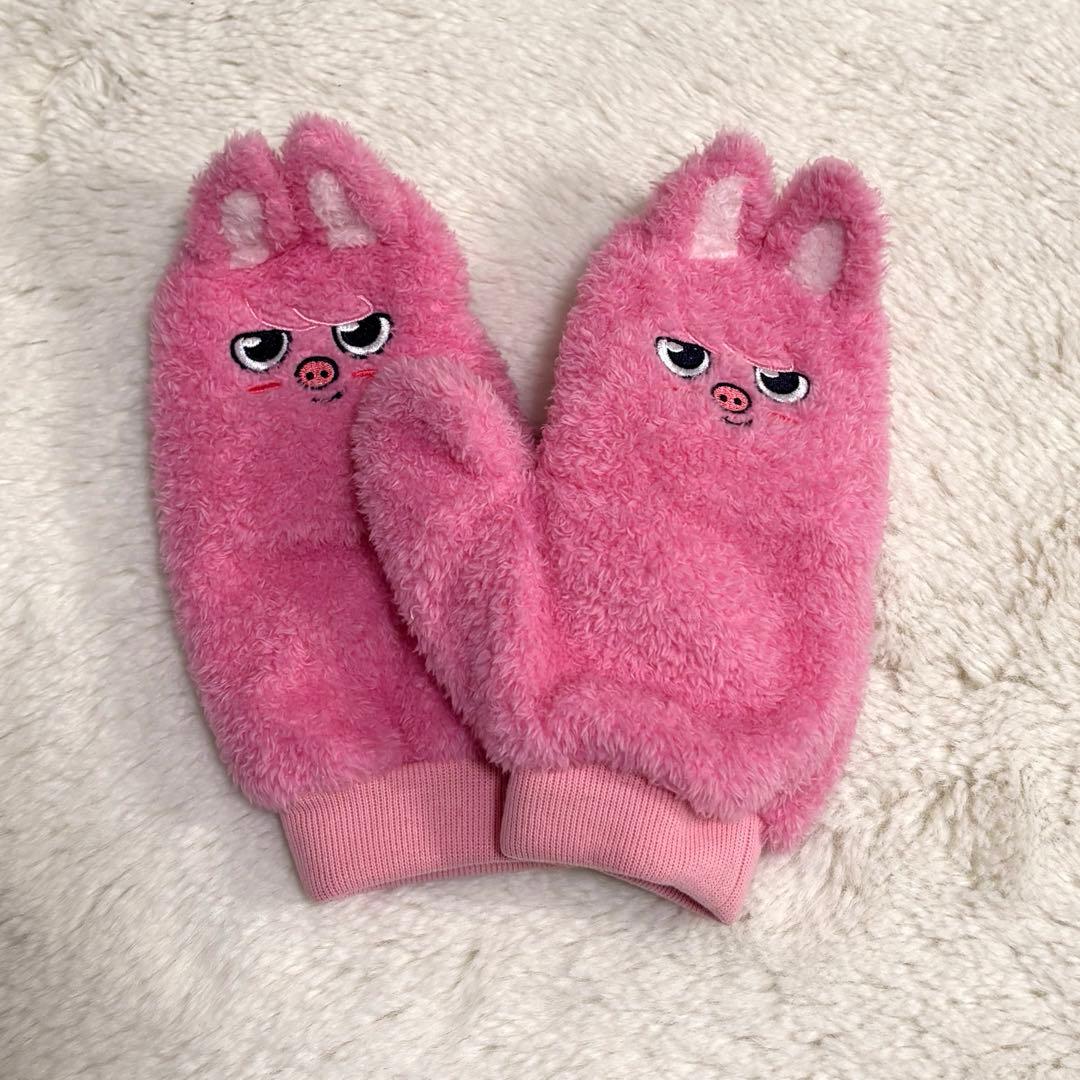 straykids skzooチャンビン　トゥエッキ　ボアキャップ 手袋　スキズ