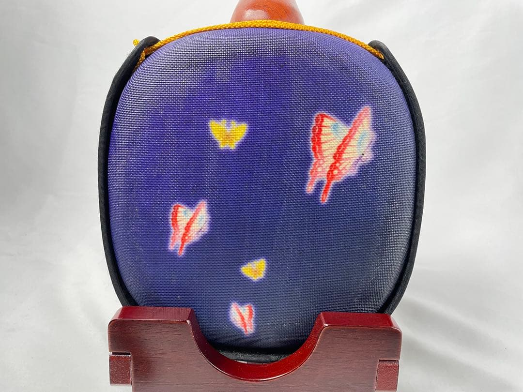 真壁・花梨・デザイン人工皮三線