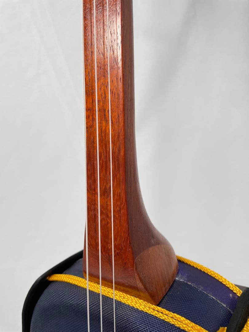 真壁・花梨・デザイン人工皮三線