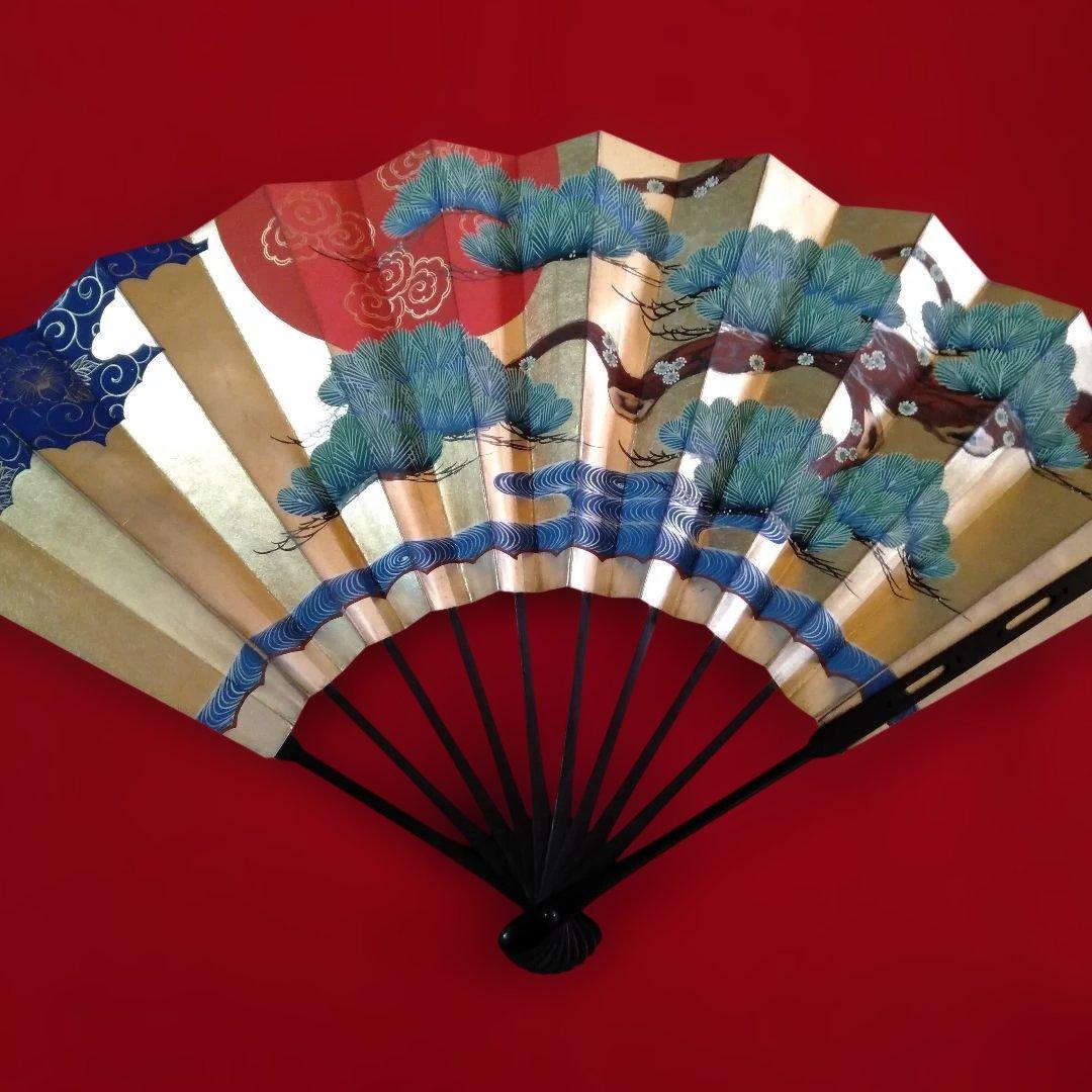 京都十松屋製　御舞扇