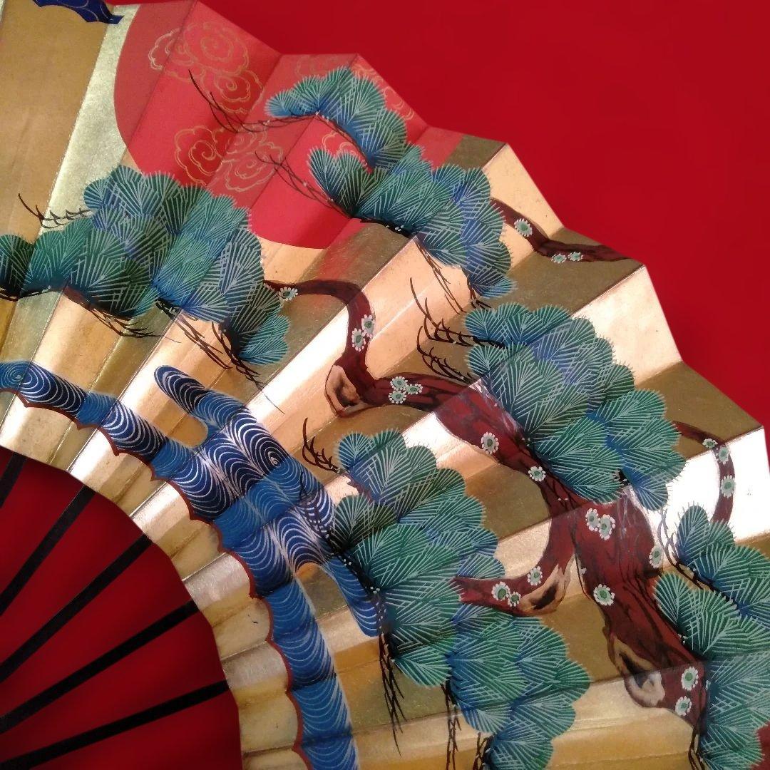 京都十松屋製　御舞扇