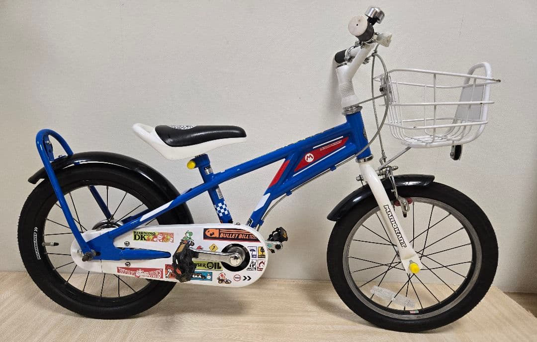 【引き取り限定】子供用　自転車　スーパーマリオカート　16インチ　大阪府豊中市