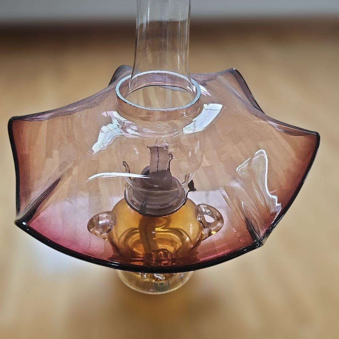 北一硝子　オイルランプ