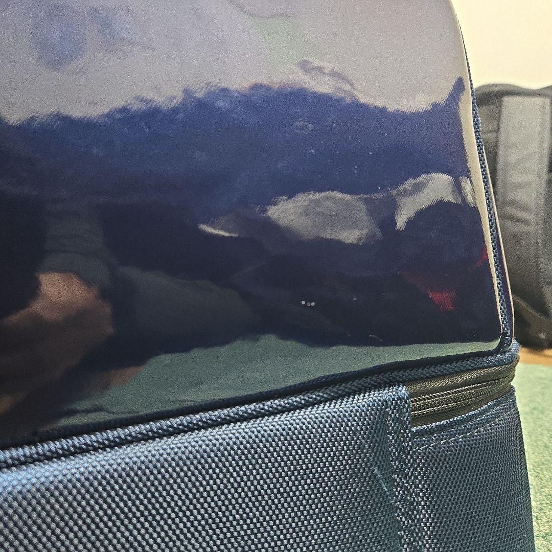 限定品★Munsingwear エナメル ゴルフバッグ ネイビー