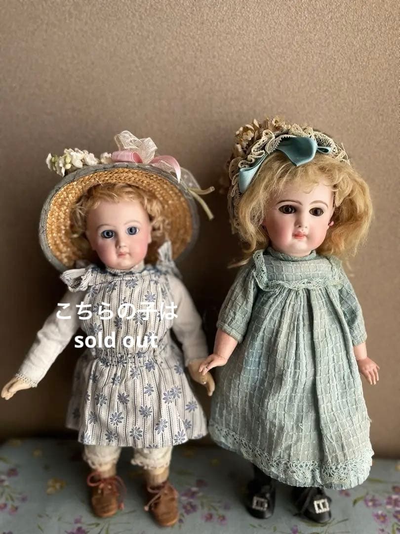 ジュモー　難あり　ビスクドール　アンティーク