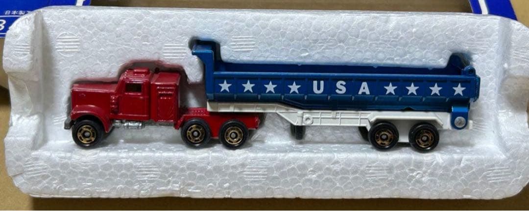 ロングトミカ L3 ダイヤモンドレオ ダンプトレーラー