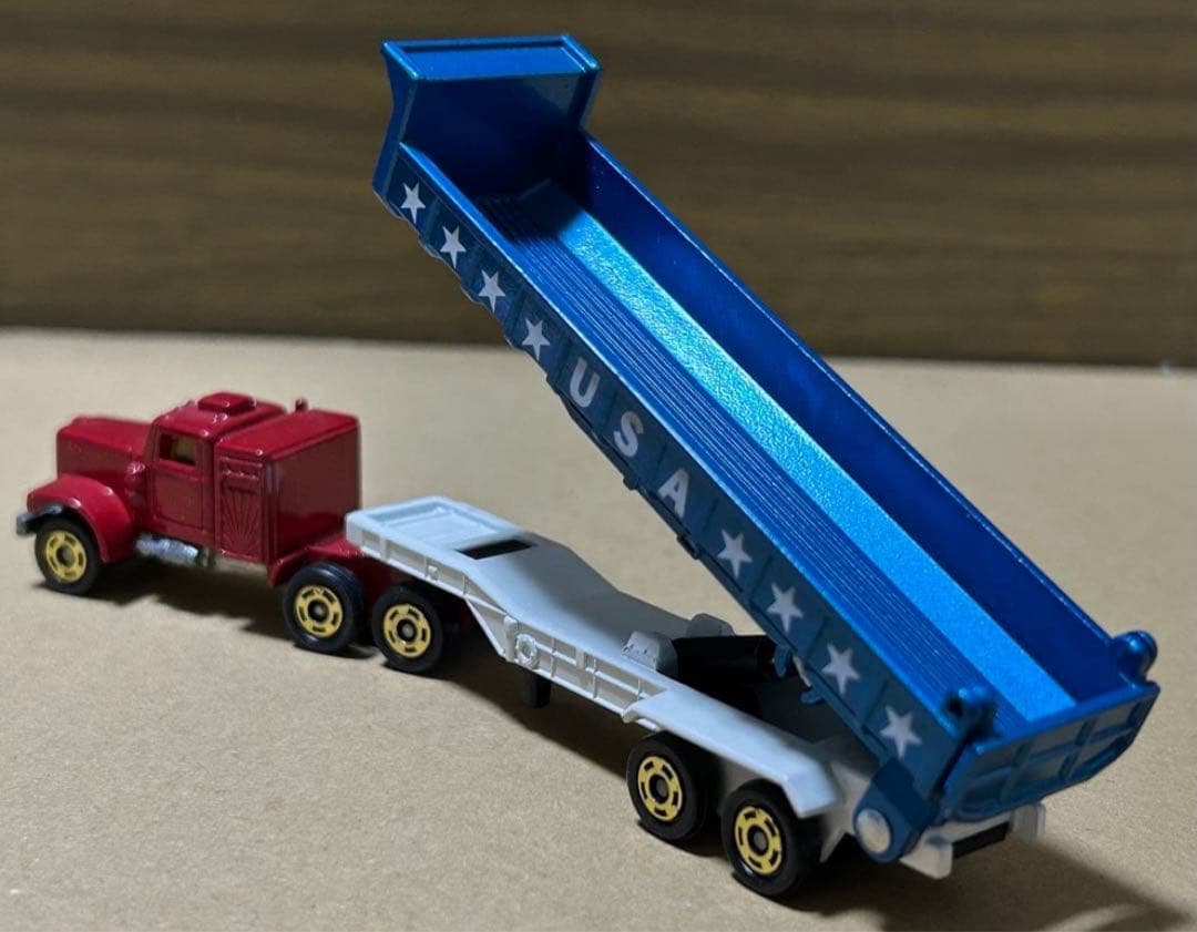 ロングトミカ L3 ダイヤモンドレオ ダンプトレーラー