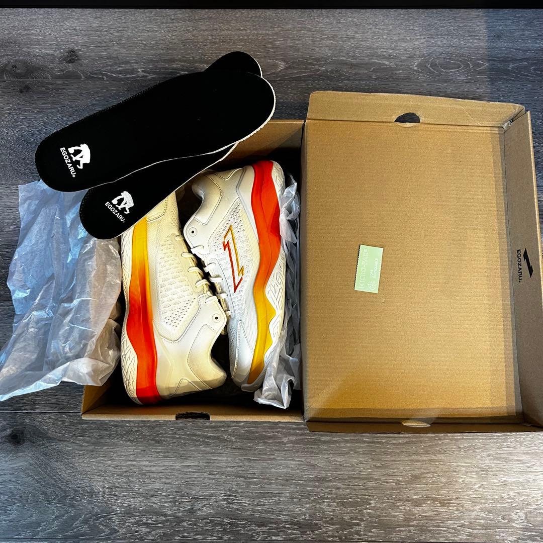 【26.0cm】EGO BLAZE OFF WHITE×ORANGE