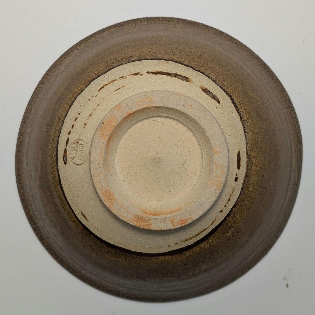 小倉円平 円平焼 金結晶茶盌 共箱共布栞 抹茶碗 抹茶茶碗 茶道具 小倉圓平